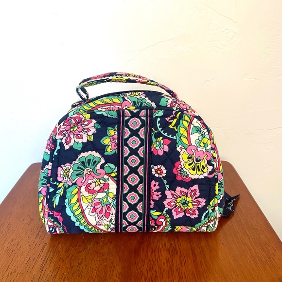 Vera Bradley Travel Jewelry Organizer Petal Paisley Retired Pattern Summer - Picture 2 of 4